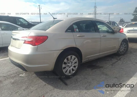 2014 Chrysler 200 Lx from USA, damaged, VIN 1C3CCBAB2EN214048